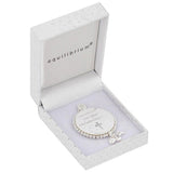 Christening Silver Plated Charm Bracelet