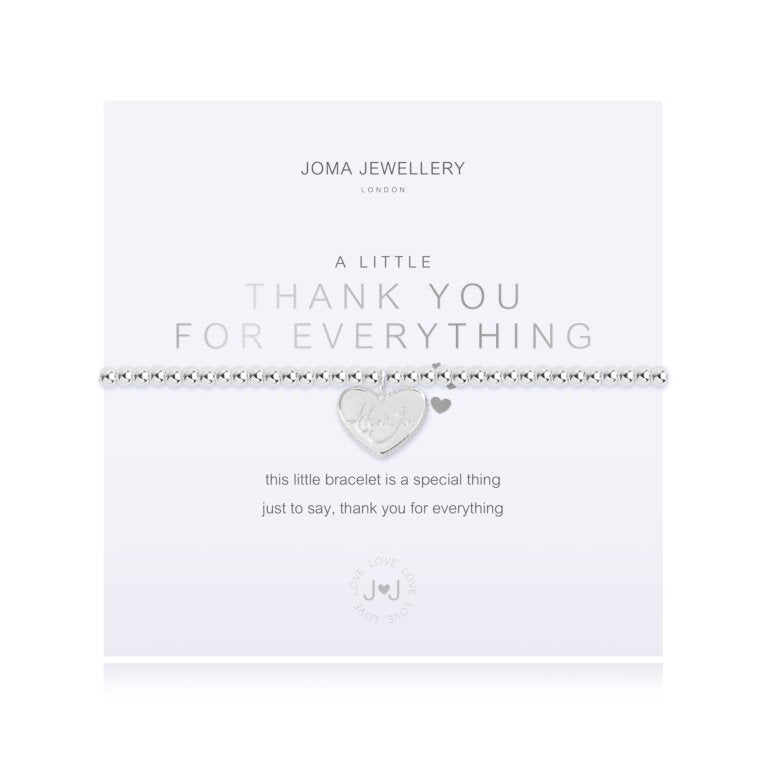 Joma "Thank You For Everything" Bracelet