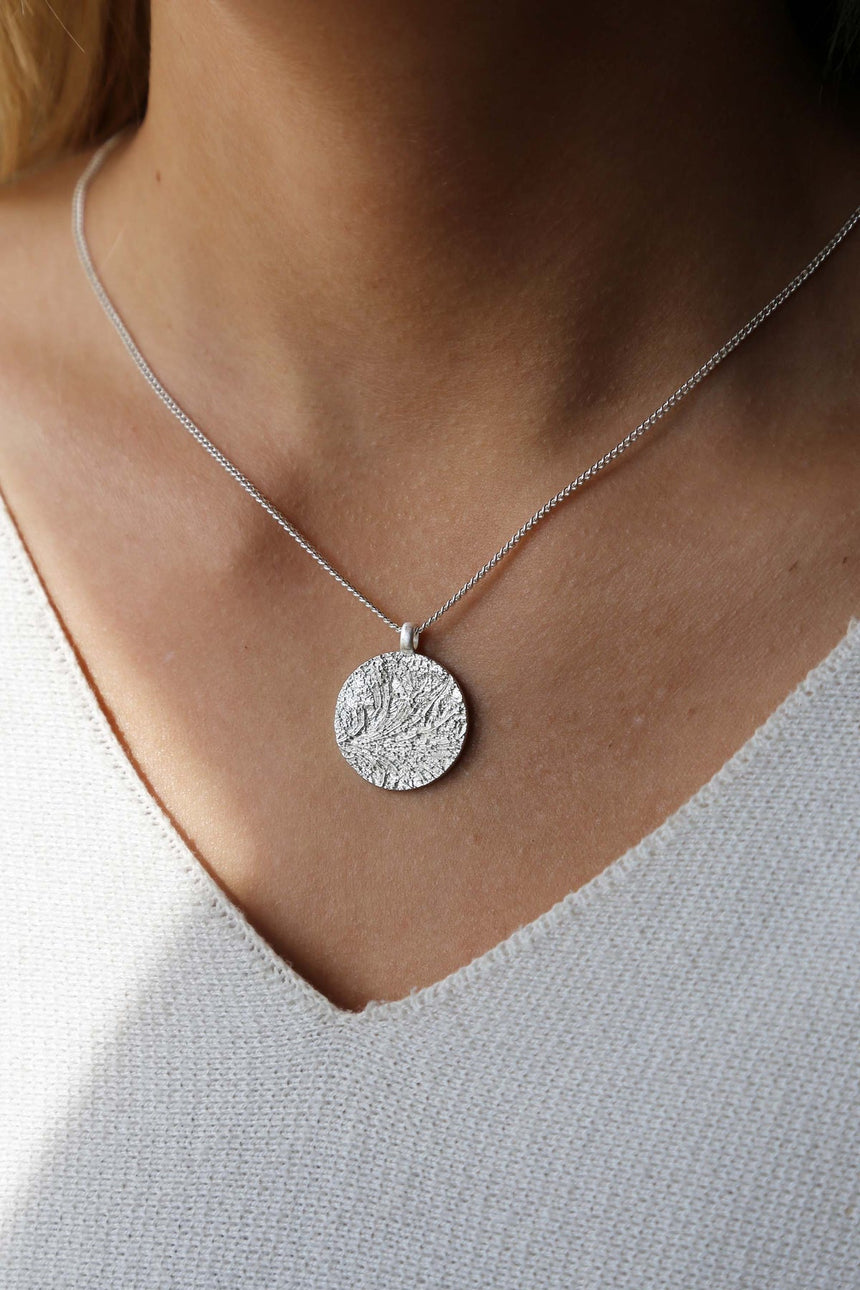 Tutti Artic Disc Necklace Gold