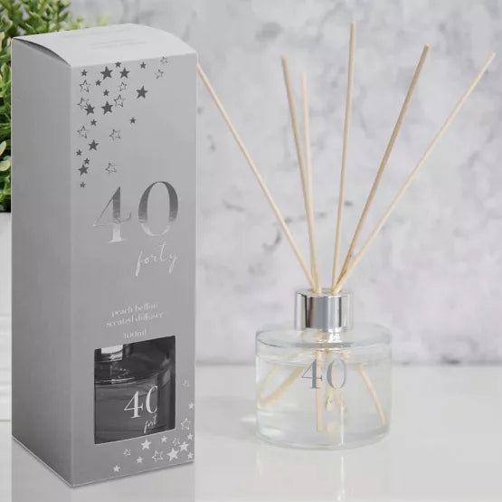 40th Birthday Diffuser - Peach Bellini