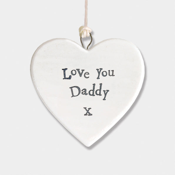 East of India Love You Daddy Heart - Small