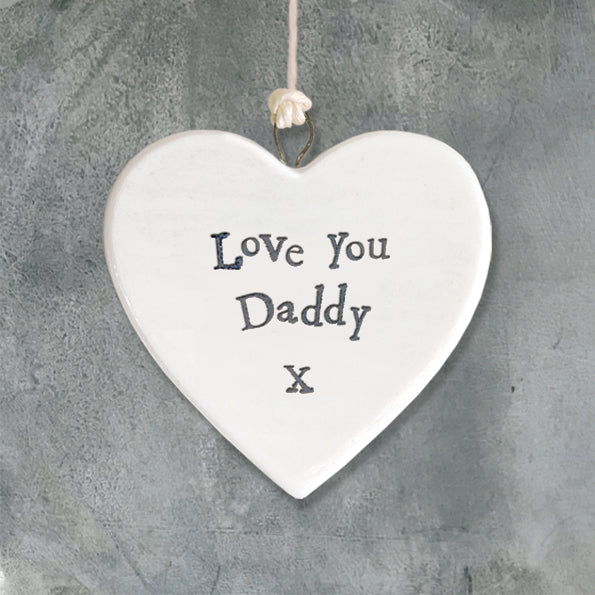 East of India Love You Daddy Heart - Small