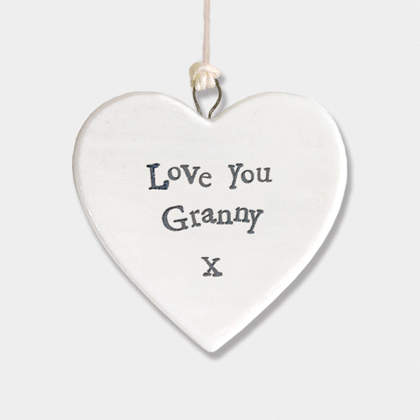 East of India Love You Granny Heart - Small