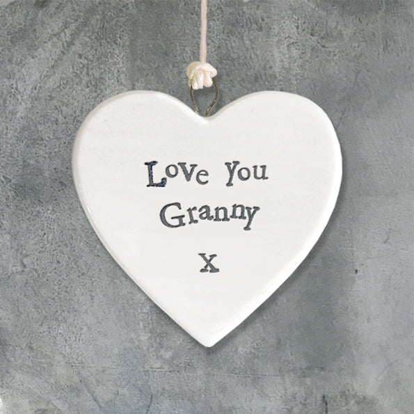 East of India Love You Granny Heart - Small