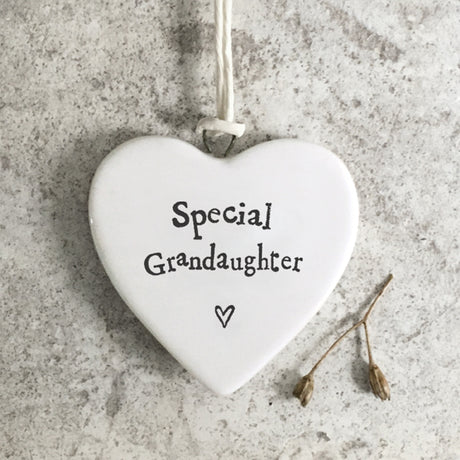 East of India Special Granddaughter Heart