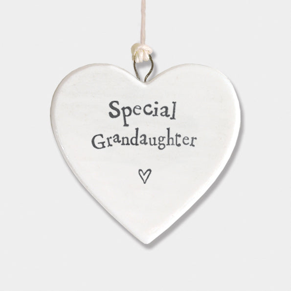 East of India Special Granddaughter Heart - Small