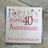 40th Anniversary Card