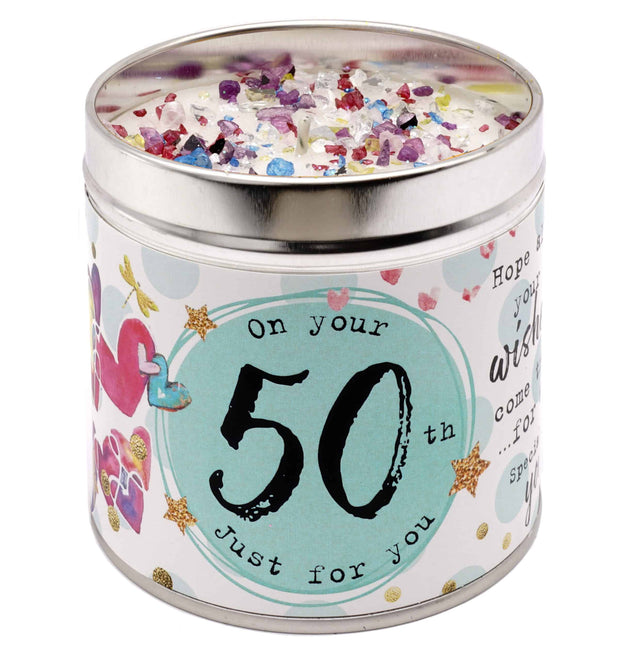 Just Because Age Candle - 50th