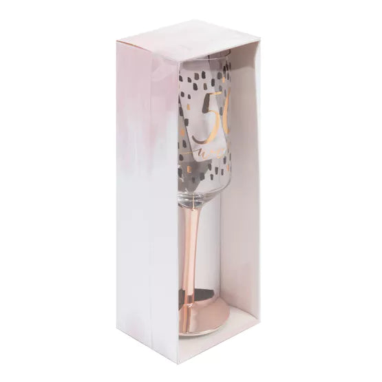 50th Birthday Flute