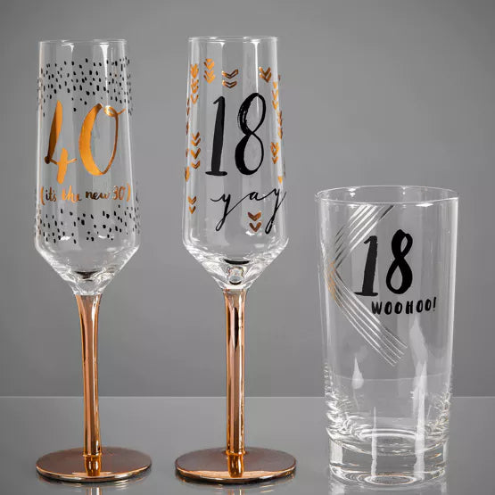 50th Birthday Flute