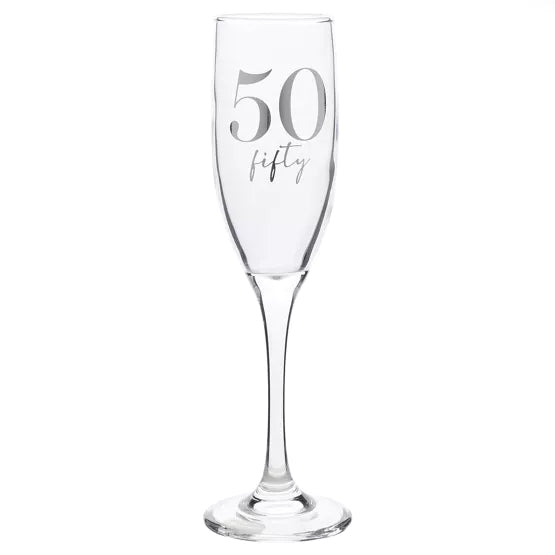 50th Birthday Flute