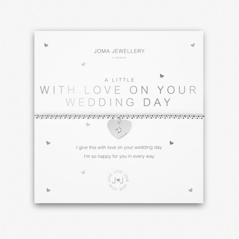 Joma "With Love On Your Wedding Day" Bracelet