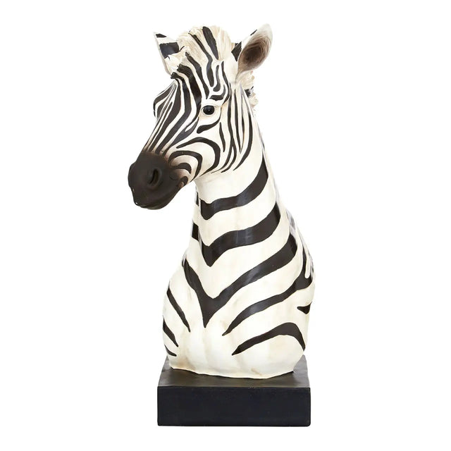 Large Boho Zebra Head