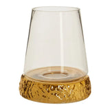Martele Gold Hurricane Candle Holder - Small