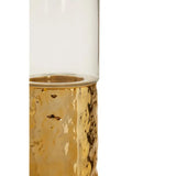Martele Pillar Gold Candle Holder - Small
