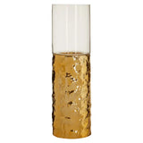 Martele Pilar Gold Candle Holder - Medium