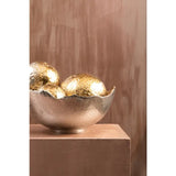 Dion Two Tone Silver & Gold Bowl - Large