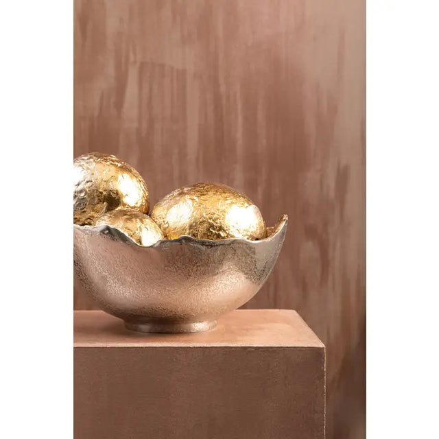 Dion Two Tone Silver & Gold Bowl - Large