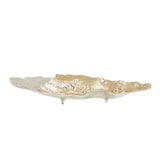 Dion Ombre Siler and Gold Finish Dish - Small