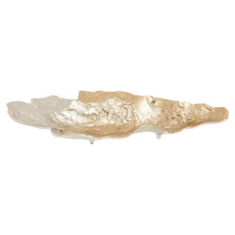 Dion Ombre Siler and Gold Finish Dish - Small