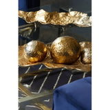 Dion Ombre Siler and Gold Finish Dish - Small