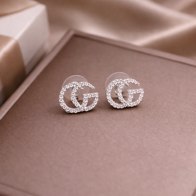 GG Earrings - Silver