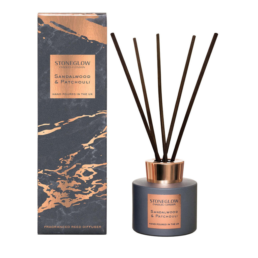 Stoneglow Luna Sandalwood & Patchouli Reed Diffuser