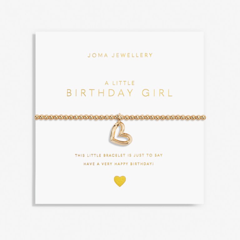 Joma "Birthday Girl" Gold Bracelet