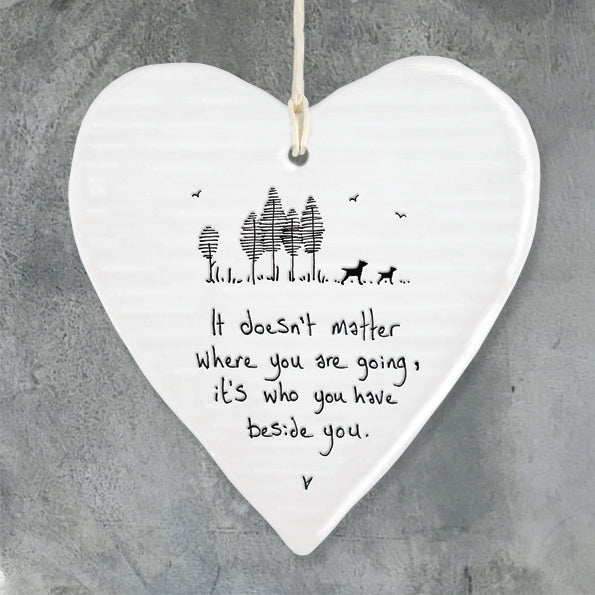 East of India Heart - It's Who You've Got Beside You