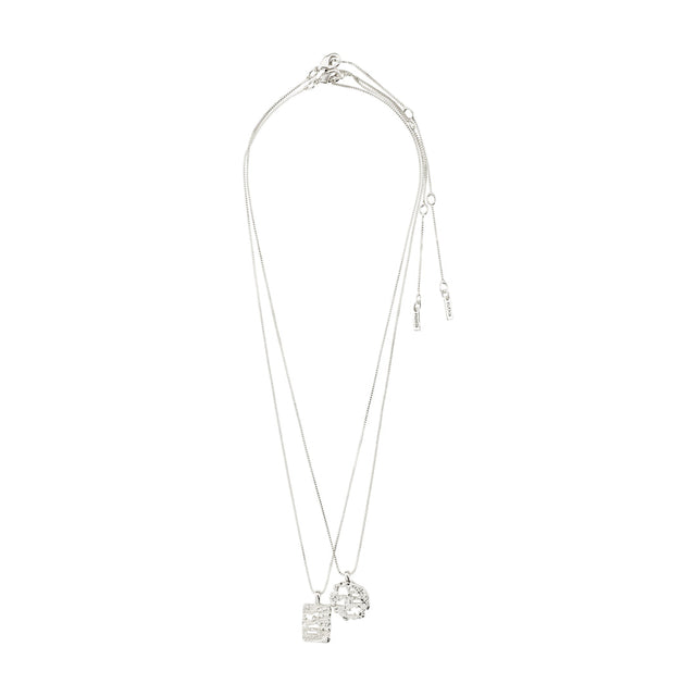 Pilgrim Brenda 2-in-1 Pendant Necklace - Silver