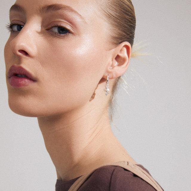 Pilgrim Prucence Earrings - Silver