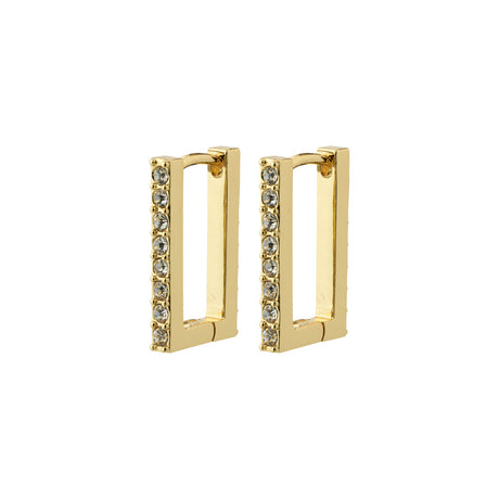 Pilgrim Coby Square Earrings Gold