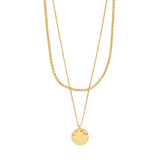 Pilgrim Declan 2-in-1 Necklace - Gold