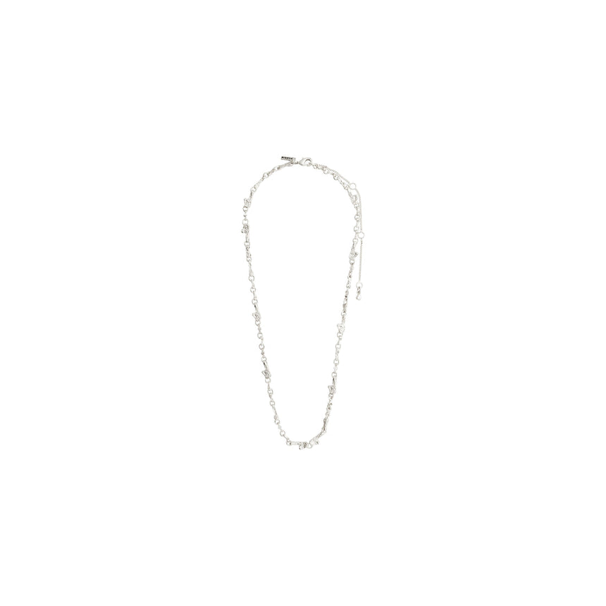 Pilgrim Hallie Organic Necklace Silver