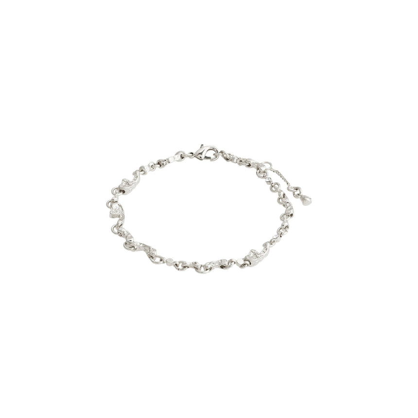 Pilgrim Hallie Crystal Bracelet Silver