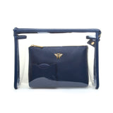Alice Wheeler Navy 3pc Beauty/Makeup Gift Set