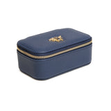 Alice Wheeler Navy Mini Jewellery Box