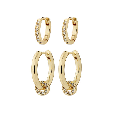 Pilgrim Scottie set of 2 Hoop Earrings G