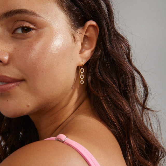Pilgrim Rogue Earrings - Gold