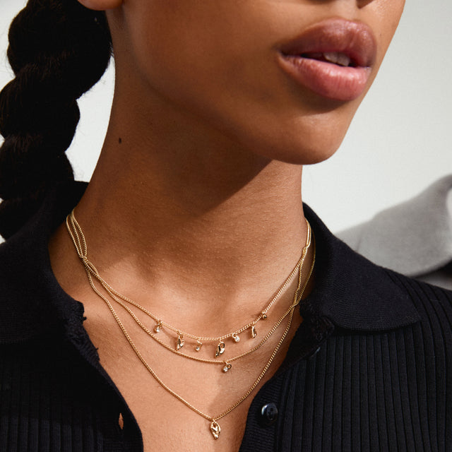 Pilgrim Jules Necklace Gold Plated