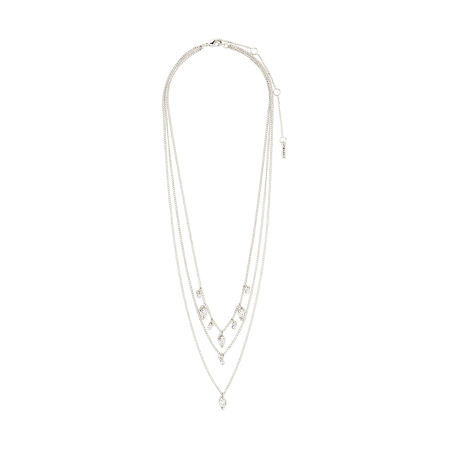 Pilgrim Jules Necklace Silver Plated