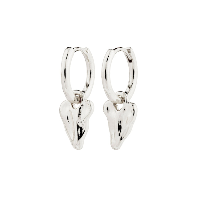 Pilgrim Jules Earrings Silver Plated