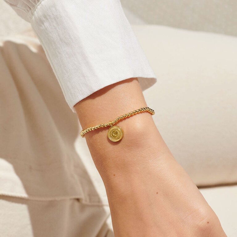 Joma 40th Birthday Gold Bracelet