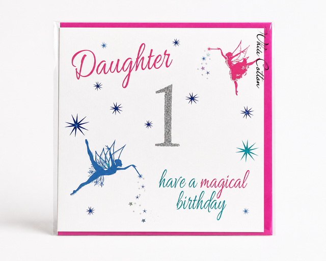Daughter 1st Birthday Card