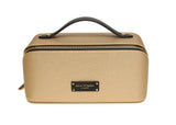 Alice Wheeler Kensington Train Case - Gold Black