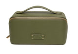Alice Wheeler Kensington Train Case - Olive