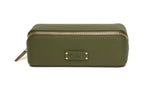 Alice Wheeler Kensington Small Train Case - Olive
