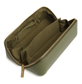 Alice Wheeler Kensington Small Train Case - Olive