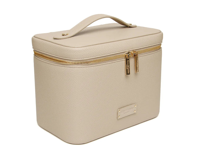 Alice Wheeler Kensington Beauty Case - Stone