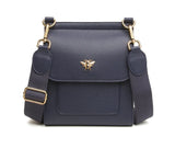 Alice Wheeler Bloomsbury Crossbody Bag - Navy